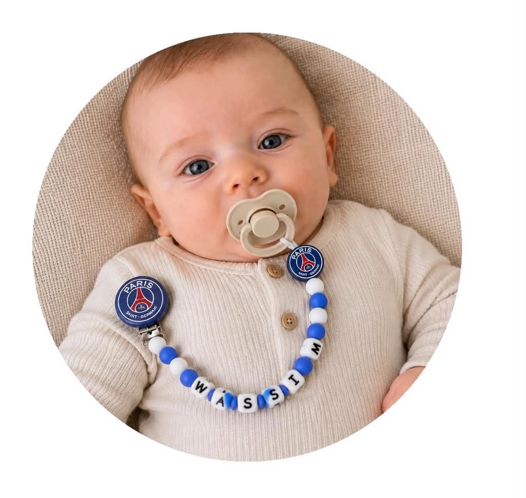 Attache tétine PSG Paris Foot